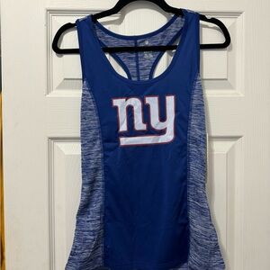 NFL NY Giants Blue and White Tank Top